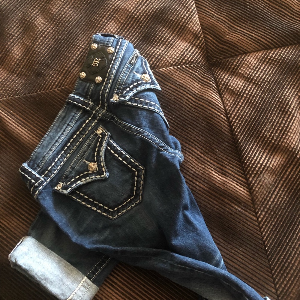 Miss me crop capris